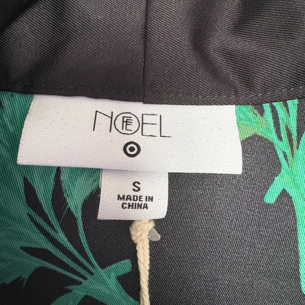 Fe Noel x Target Women's Feathered Palm Print Kimono Sz S - Picture 3 of 4